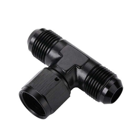3-Way Tee T-Piece Fitting Adapter AN10 10AN Male to AN10 10AN Female Swivel On
