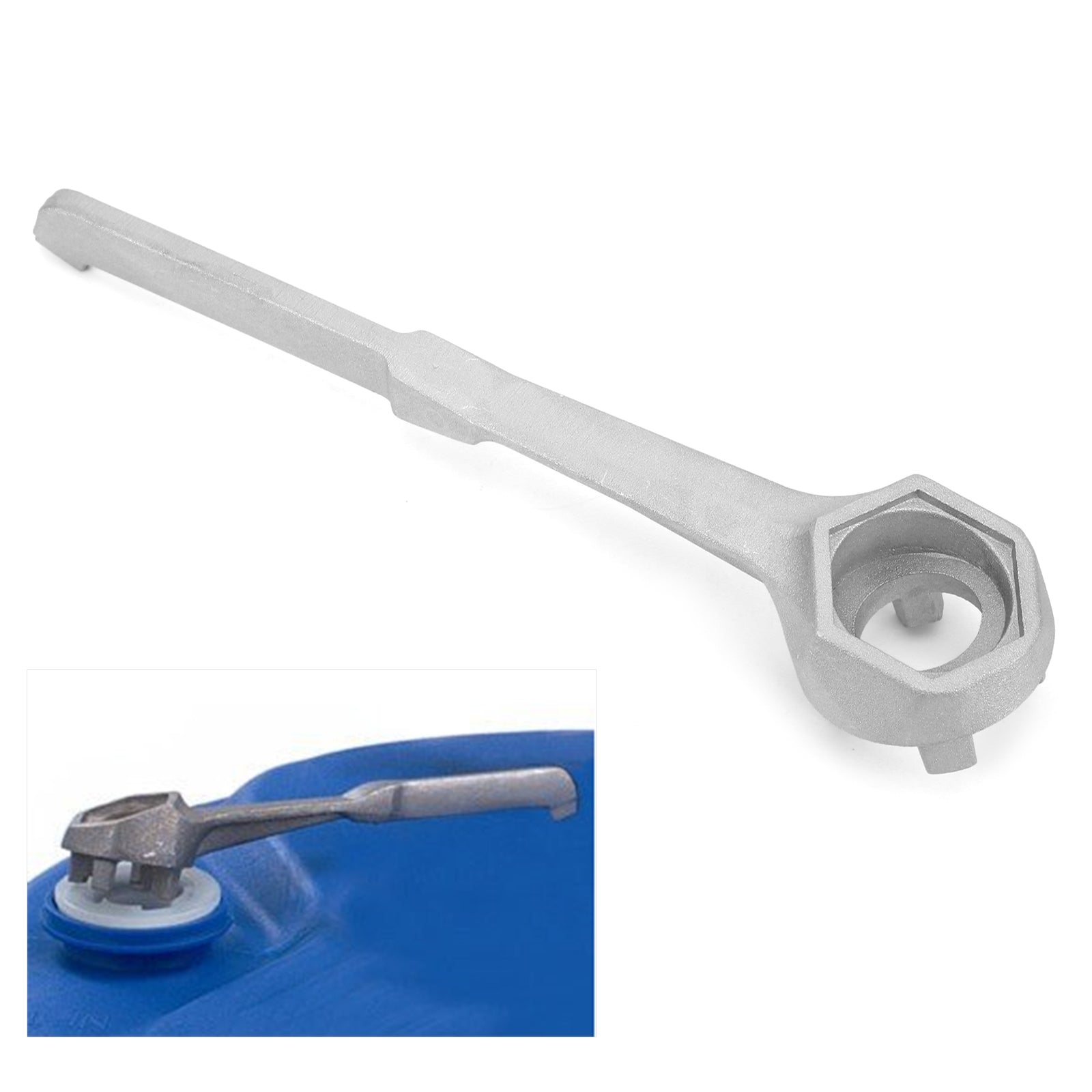 Hot Oil Drum Bung Wrench Aluminum Part For Opening Lid Of 10 15 20 30 55 Gallon