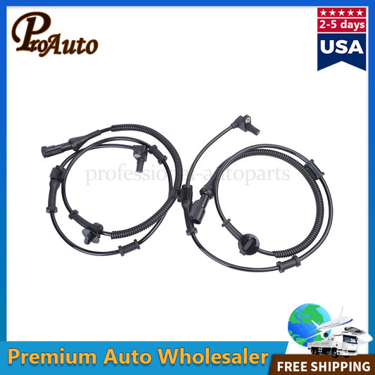 2X Front ABS Wheel Speed Sensor 4WD for Ford Excursion F-250 F-350 Super Duty