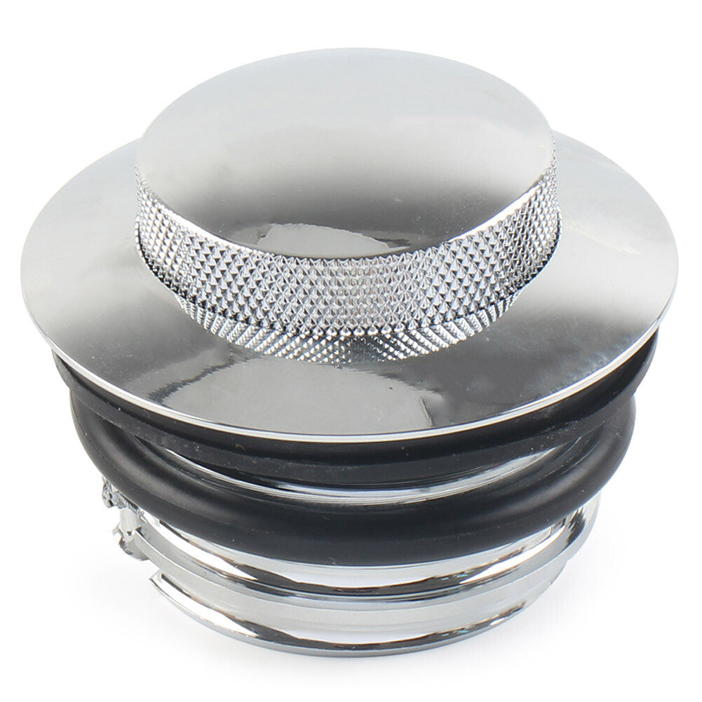 Linker Gewinde Kraftstofftank Gas Cap Abdeckung f¨¹r for Harley 82-17 Chrom Motorrad