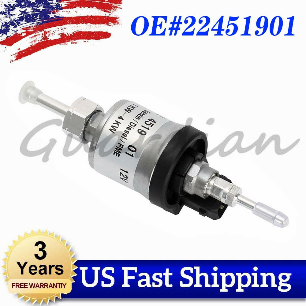 US 22451901 12 Volt Fuel Metering Pump Diesel Heater for EBERSPACHER AIRTRONIC D2/D4