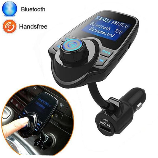 Car Bluetooth 5.0 FM Transmitter MP3 Player Wireless Handsfree Audio Receiver