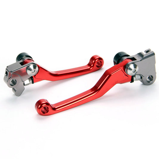 Red off road Dirtbike Brake Clutch Levers for Honde CRF250R/CRF450R (2004-2006)
