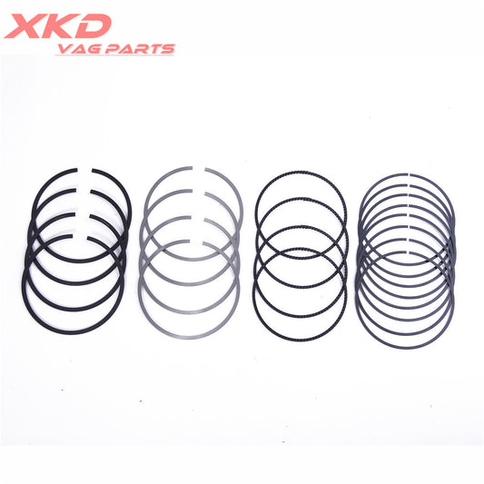 1.8T and 2.0T piston ring kits are suitable for Volkswagen for Jetta , for Golf , for Tiguan , for Passat , for Audi A3, CCTA, and CBFA.