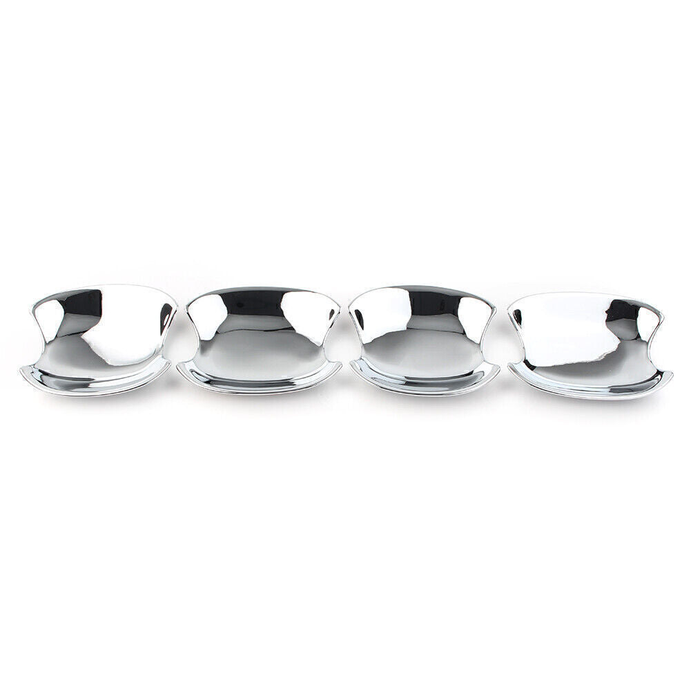 4X Chrome Car Door Handle Bowl Cover Trim for Toyota Sienta 2016-2018 2017