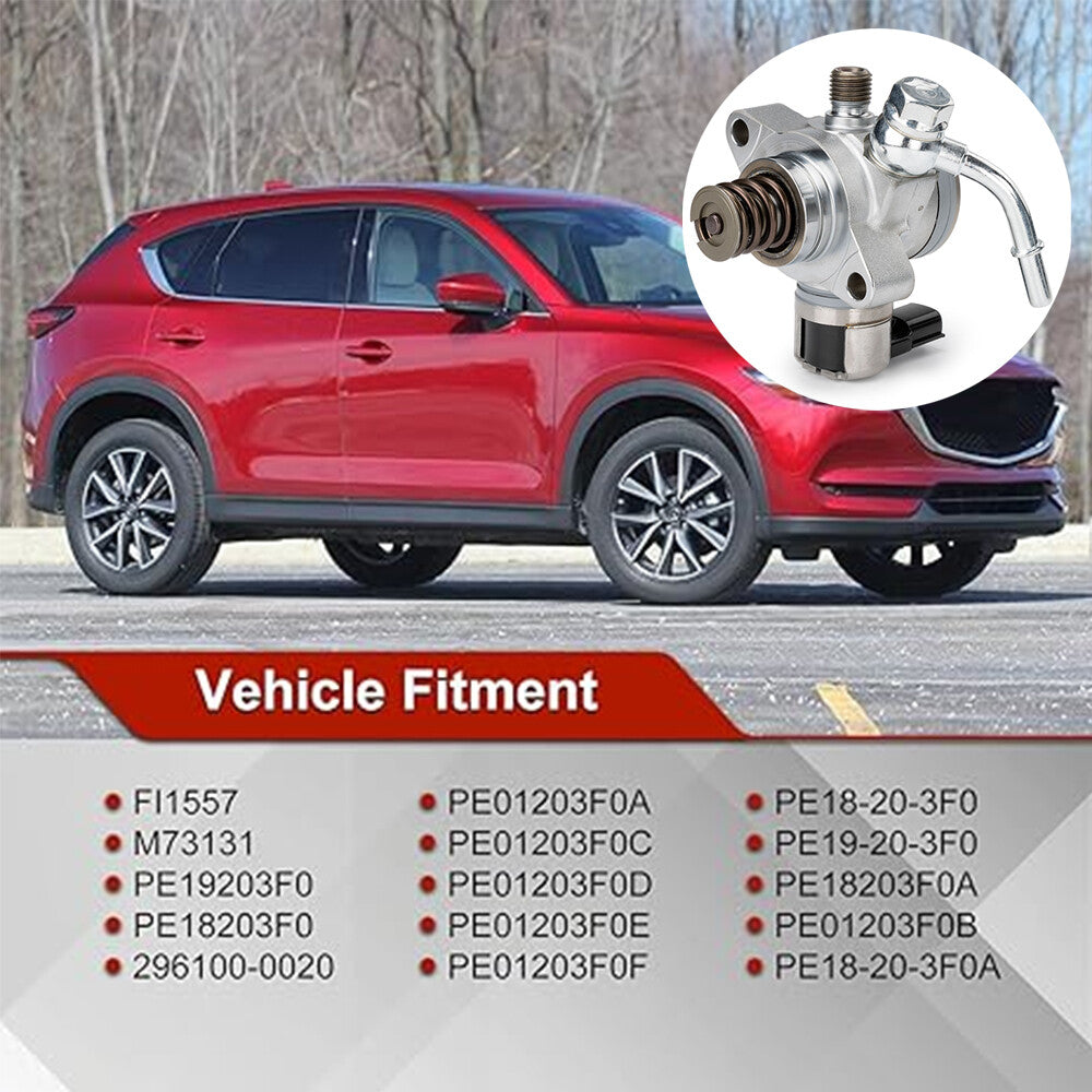 High-pressure fuel pump PE19-20-3F0 is suitable for Mazda CX-5, M6, and CX-5 2.0L/2.5L models. (296100-0020)