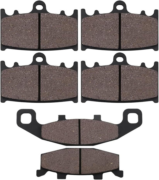Front Rear Brake Pads for Kawasaki 1990-1993 GPZ 900R 1990-1996 ZZR400