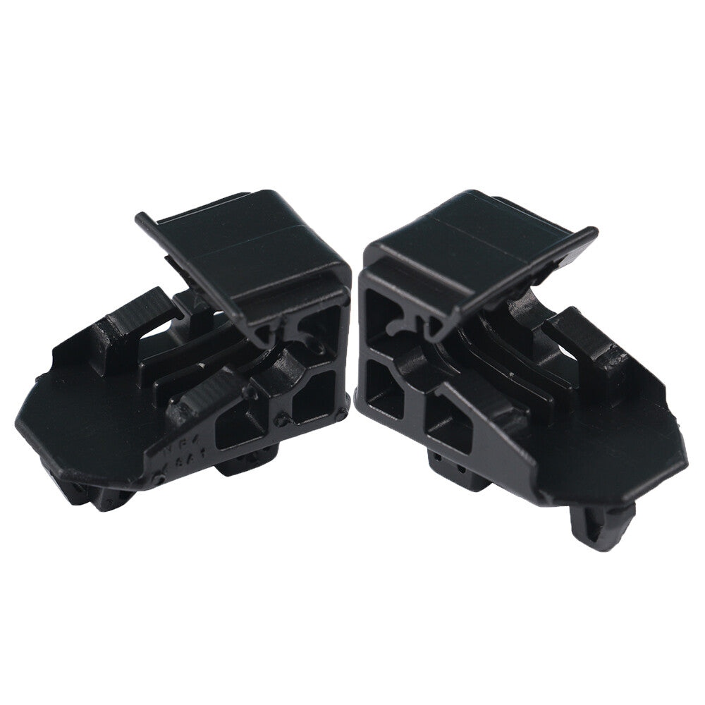 Front (2pcs) Headlight Mount Bracket Clips Black for Toyota for Lexus for Corolla Tacoma