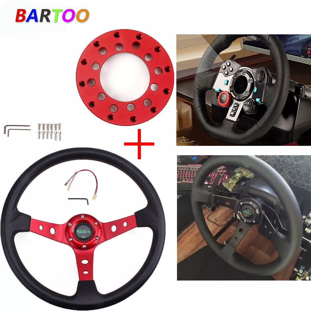 14 Steering Wheel+For Logitech G27/G29/G920/G923 Steering Wheel Adapter Plate