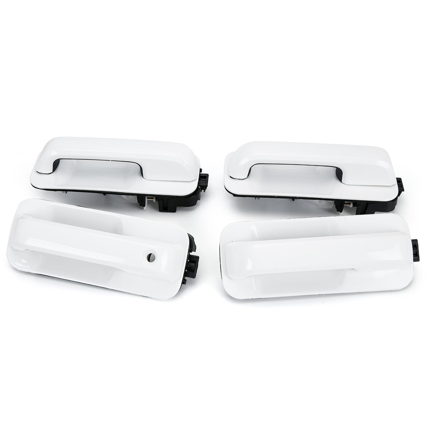 Set of 4 Exterior Door Handle for Ford F-150 Lariat Crew Cab Pickup 15-20