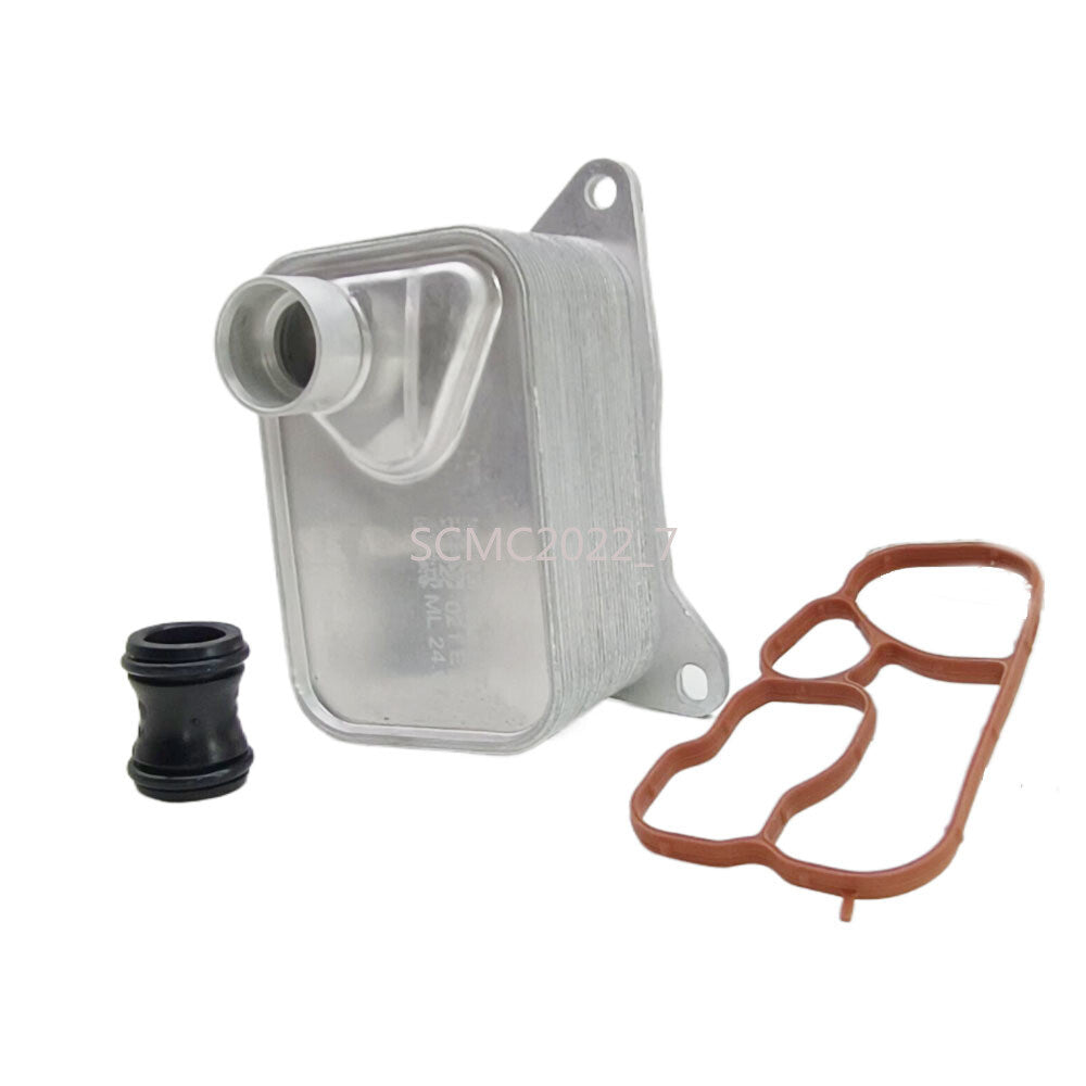 Oil Cooler w/ Gakset Seal 06L117021C for VW for Golf for Audi A3 A4 A5 Q3 TT 1.8T 2.0T