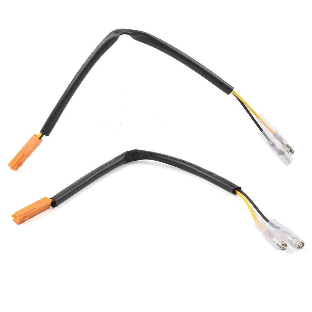 2pcs Turn Signal Marker Wire Adapters Plug Connectors Leads Fits for HONDA Indicator