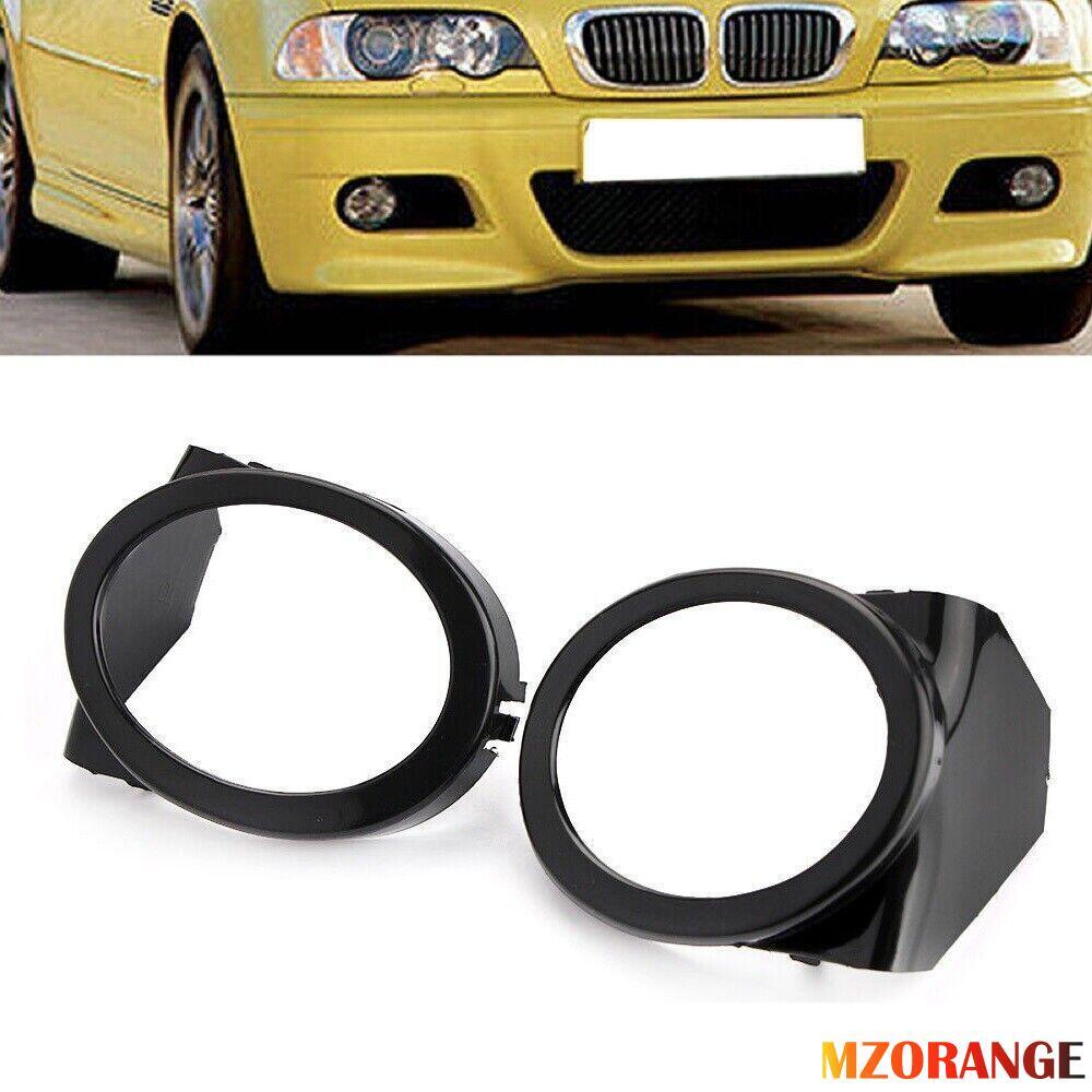 2¡Á F¨¹r for BMW E46 M3 Stil 2001-2006 Nebelscheinwerfer Blende Abdeckung Rahmen L+R
