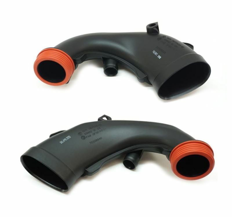 1Pair LeftRight Engine Air Intake Hoses Fit for BMW F01 F10 F12 X5 E70 X6 E71