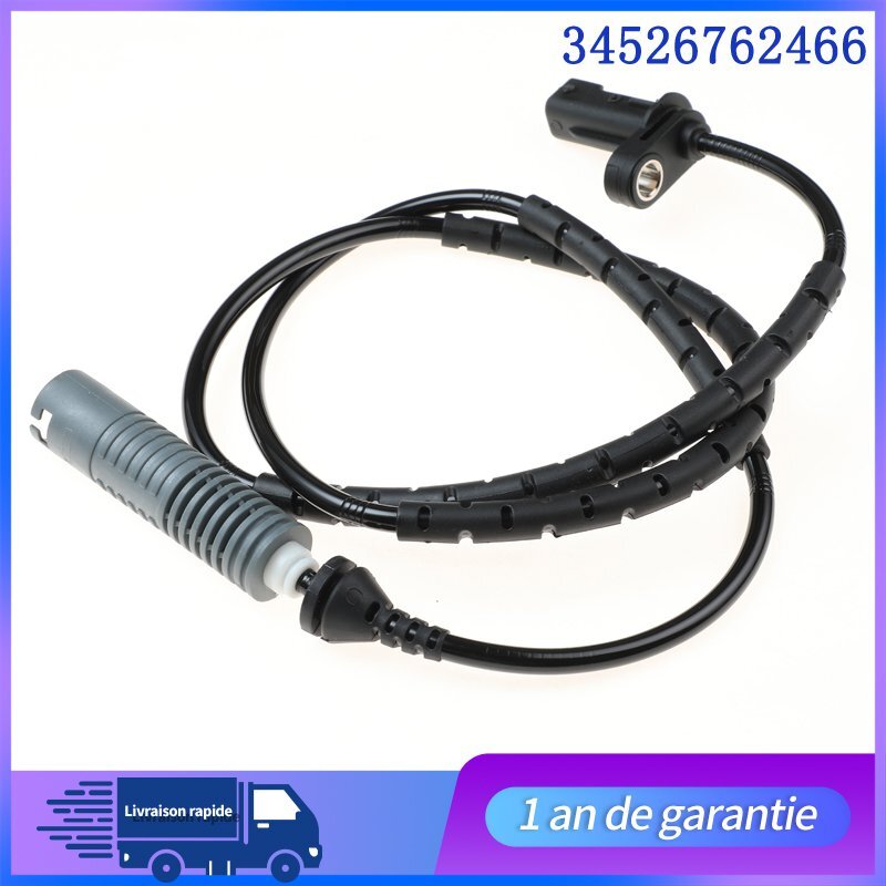 CAPTEUR ABS ARRIERE for BMW Serie 1 E81 E87 E82 E88 3 E90 E91 E92 34526762466 Neuf