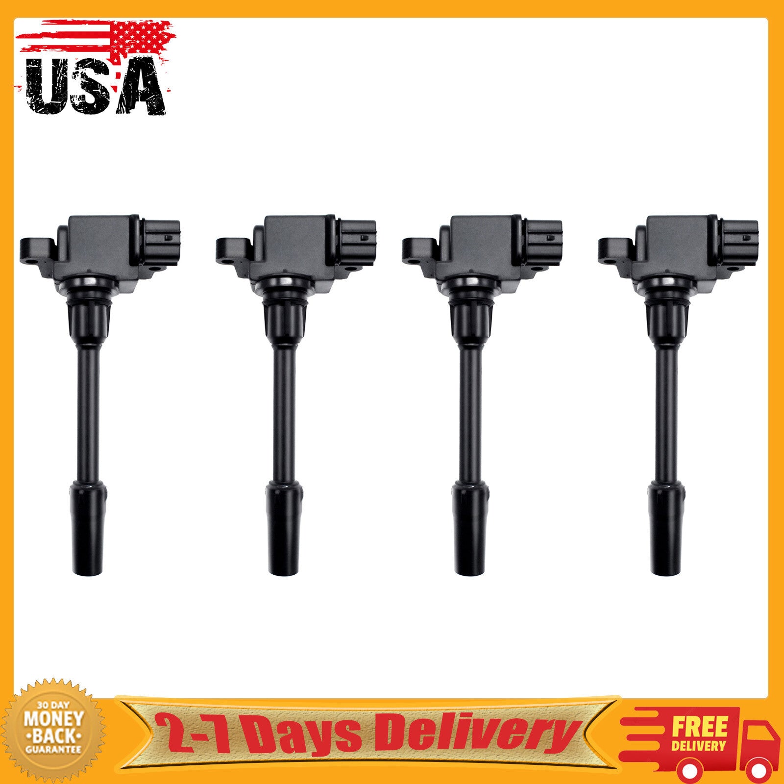 4pcs Ignition Coils MD362913 for Mitsubishi Eclipse Galant Lancer for Volvo V40 S40