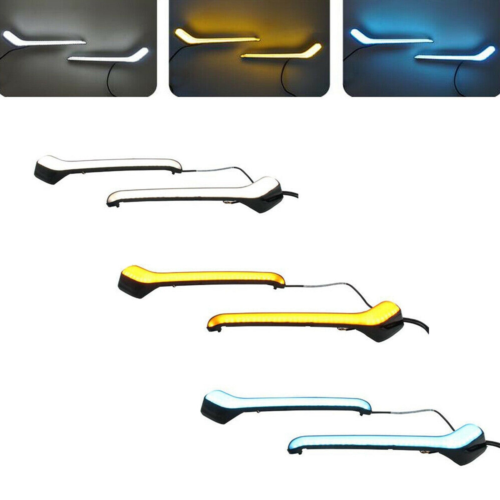fit for Honda for Civic 20-21 Hatchback 2pcs LED Driving Lights /Turn Signal Light AT