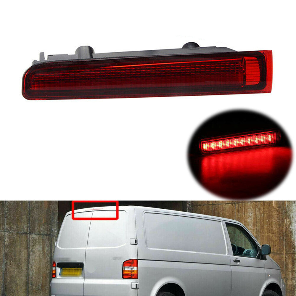The third advanced brake light applies to the left door of for Volkswagen transport vehicles T5-T6 Barn.