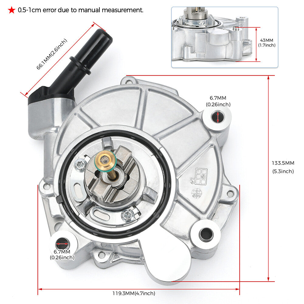 904-858 Vacuum Pump for Ford F-150 2013-2018 Expedition 3.5L DL3E2A451DB