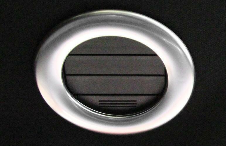 Car Roof Air Outlet Vent Cover Trim 4PCS for Ford Explorer 2011-19 Matte Silver