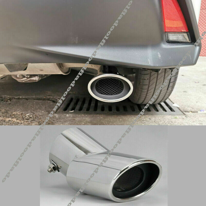 for Lexus UX 200 250h 2019-22 Silver Exhaust Muffler Tail Pipe Tip Tailpipe Trim