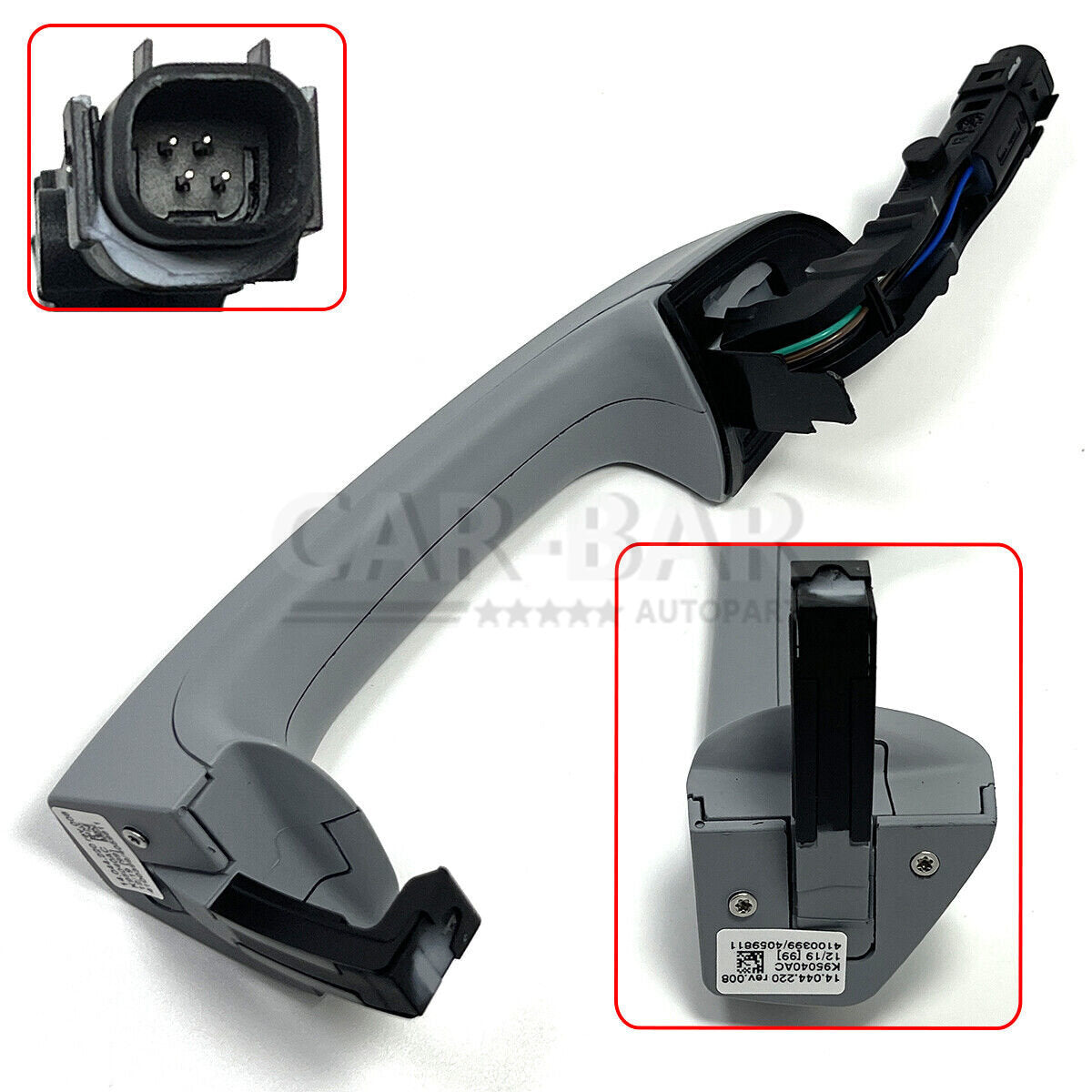 for Porsche for Cayenne 2011-2018 Right Side Exterior Door Handle 95853120602G2X