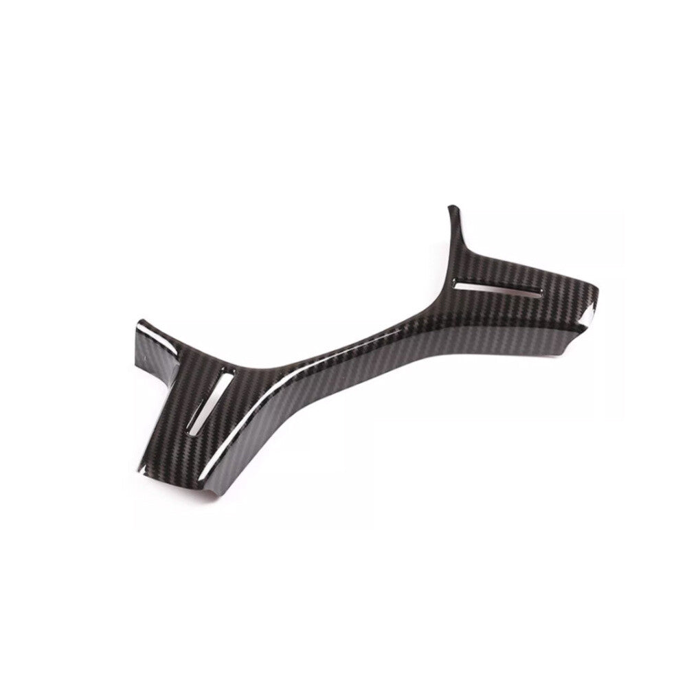 Carbon ABS Steering Wheel Cover for Benz C Class W204 11-13 E GL W212 14-15 G ML