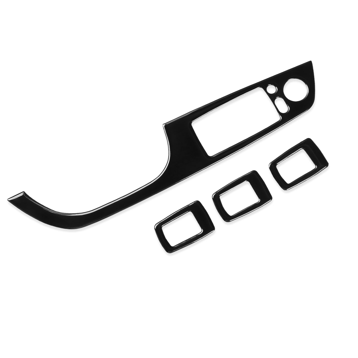 Sleek black door trim for BMW 3 Series E90, E92, E93 (2005-2012)
