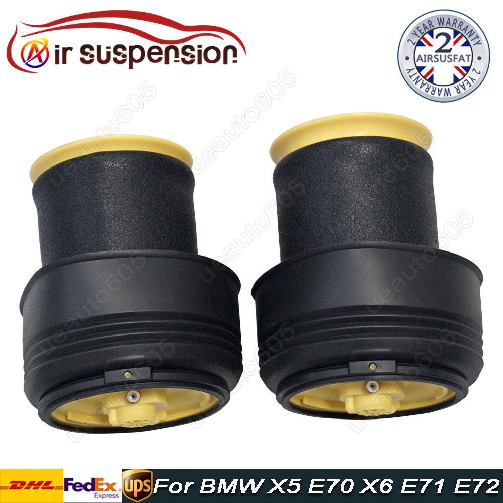 2x for BMW X5 X6 E70 E71 Air Suspension Spring Bag 37126790078 Rear Left Right