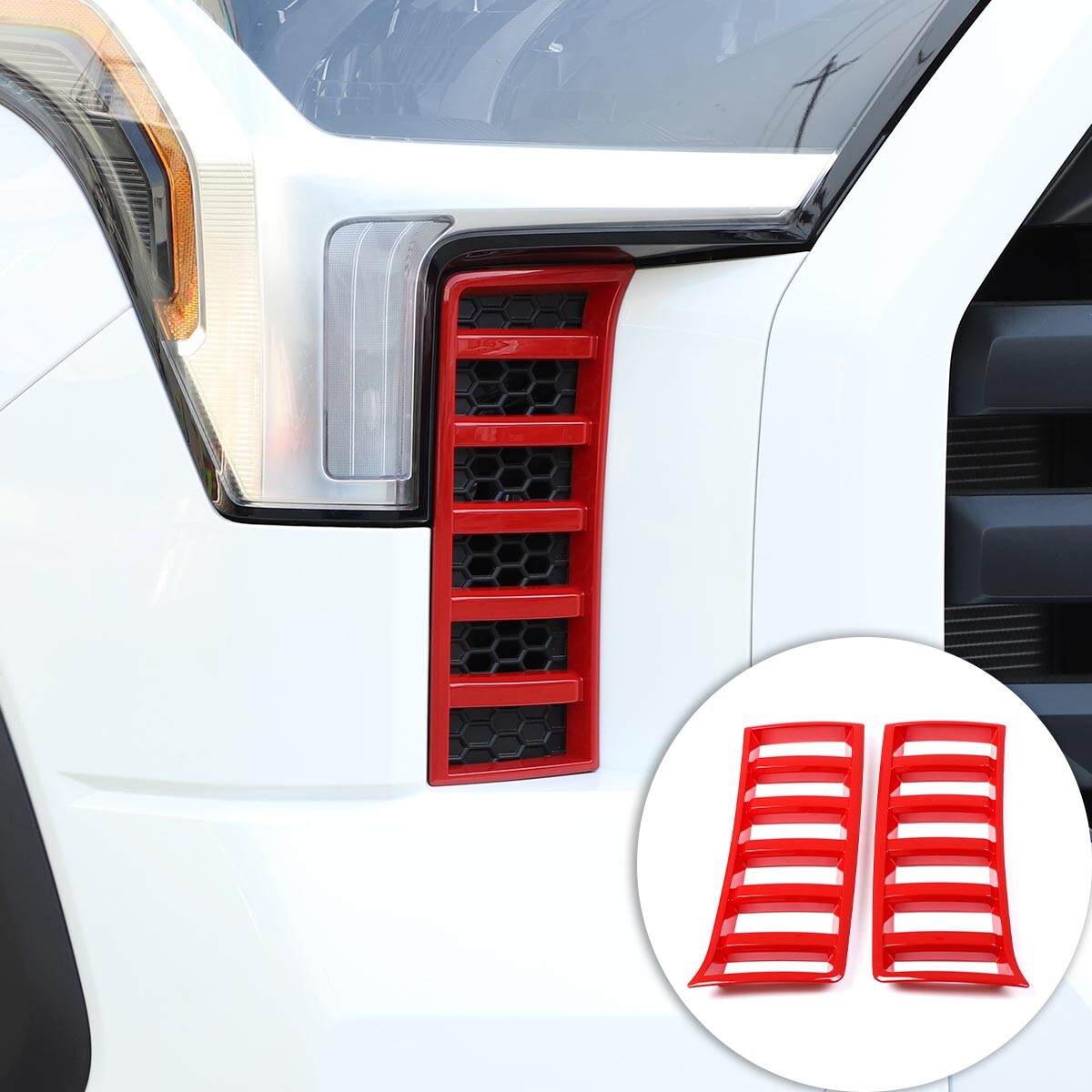 2-Pack ABS Carbon Fiber Rear Triangle Shutter Window for Subaru WRX 2021-2023 USA