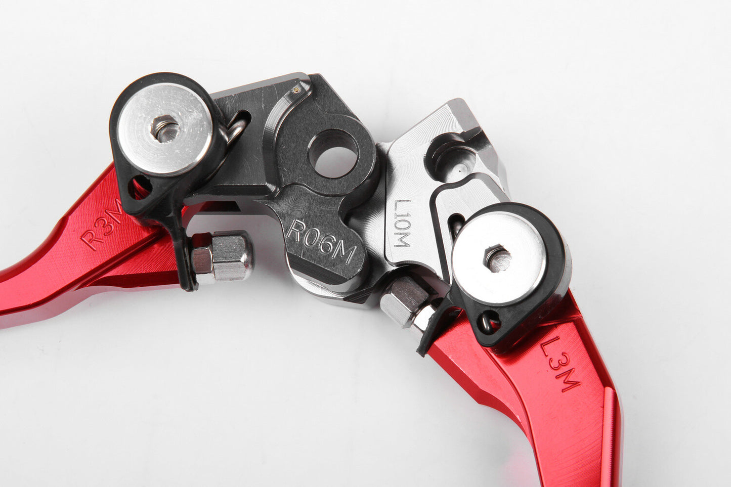for HONDA CRF250R CRF450R 2004-2006 Clutch Brake Levers CNC Pivot Red US Stock