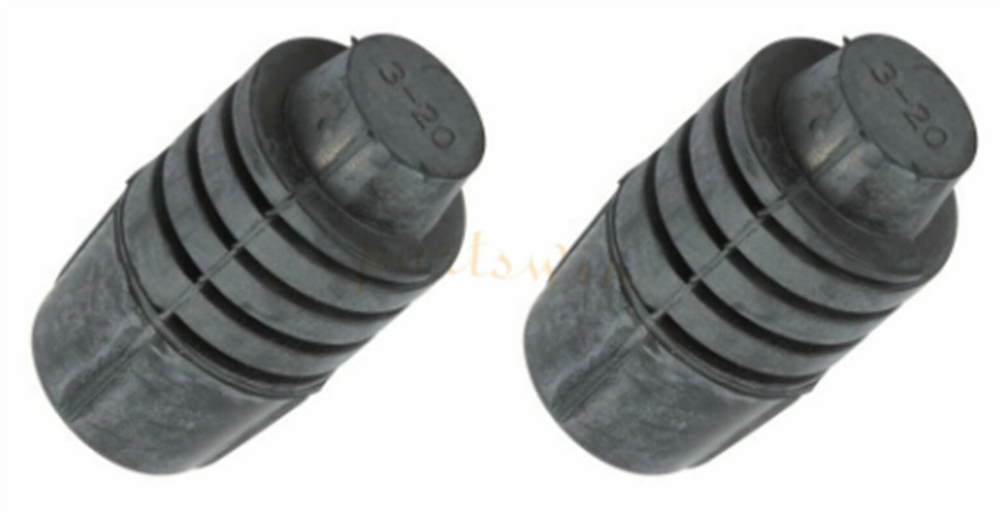 2-Piece Hooded Rubber Adjuster Bumper Pads for Civic , CRV, CRZ, Insight Fit ILX74144SR3