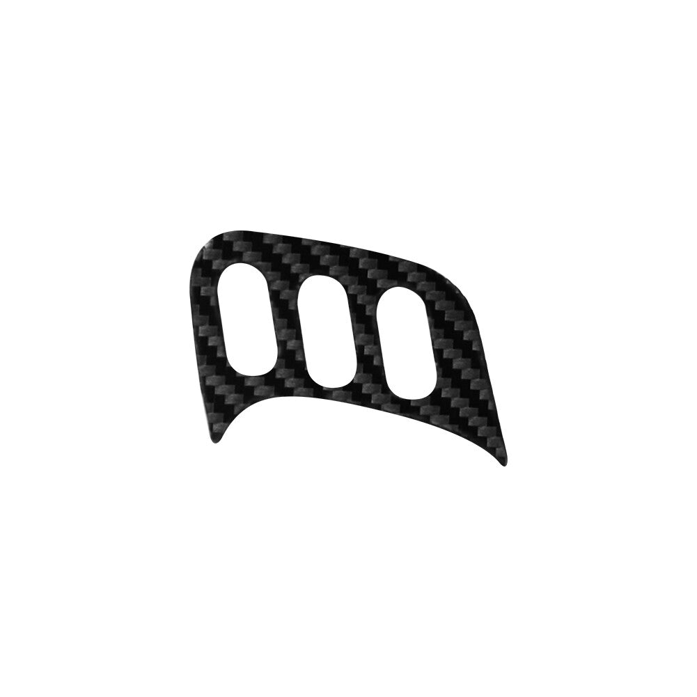 Carbon Fiber Driver Door Handle With Buttons Trim for Honda Ridgeline 2017-2020