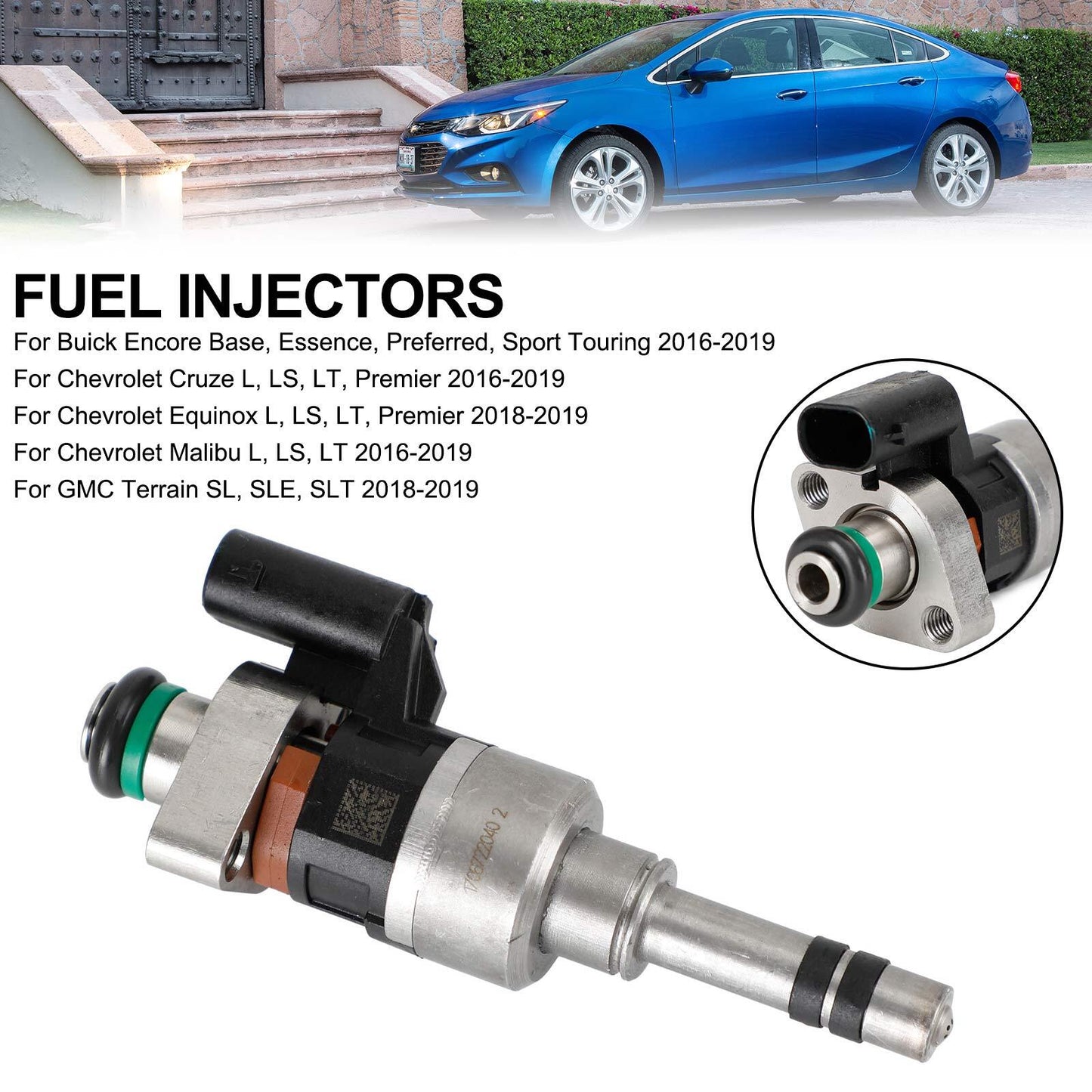 Equipment Manufacturer Fuel Injector 55577403 for Buick for Chevrolet for GMC for Cruze Encore Equinox 16-18