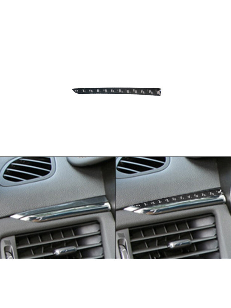 Carbon Fiber Above Air Conditioning Vent Cover Trim for Chevy Impala 2014-2020