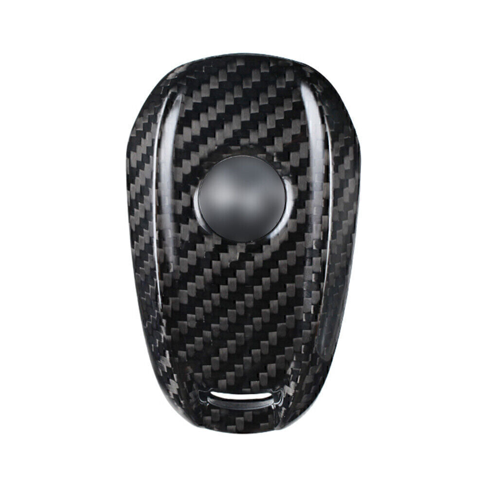 for Alfa Romeo for Stelvio Remote Key Shell Cover Case Carbon Fiber Black UK