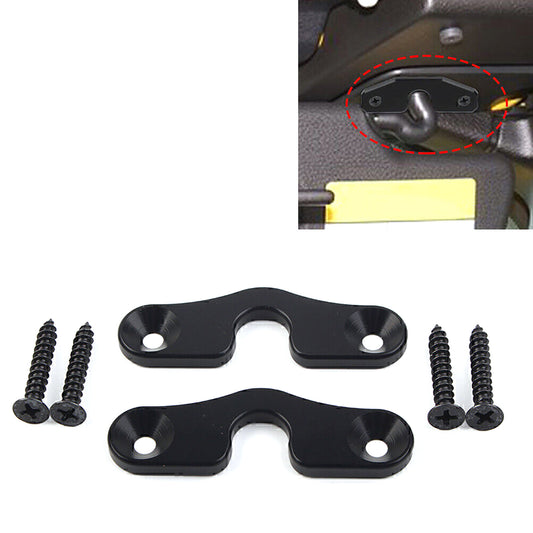 New 2Pcs Sun Visor Clips Fit for Jeep 2018  Newer JK JL JT Gladiator for Wrangler