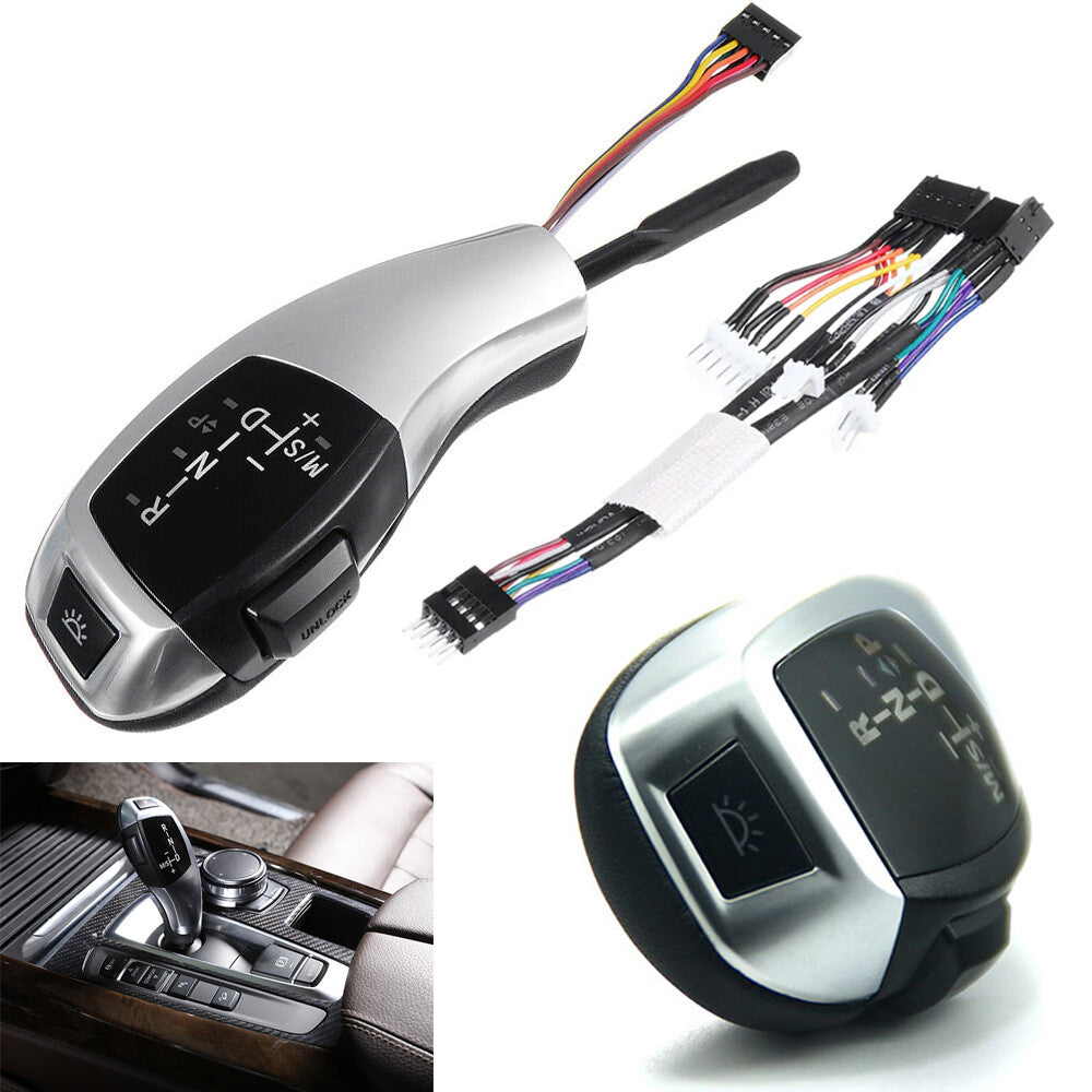 Automatic LED Shift Knife Gear Transmission LHD for BMW E90 E92 E93 F30 with Window Strips