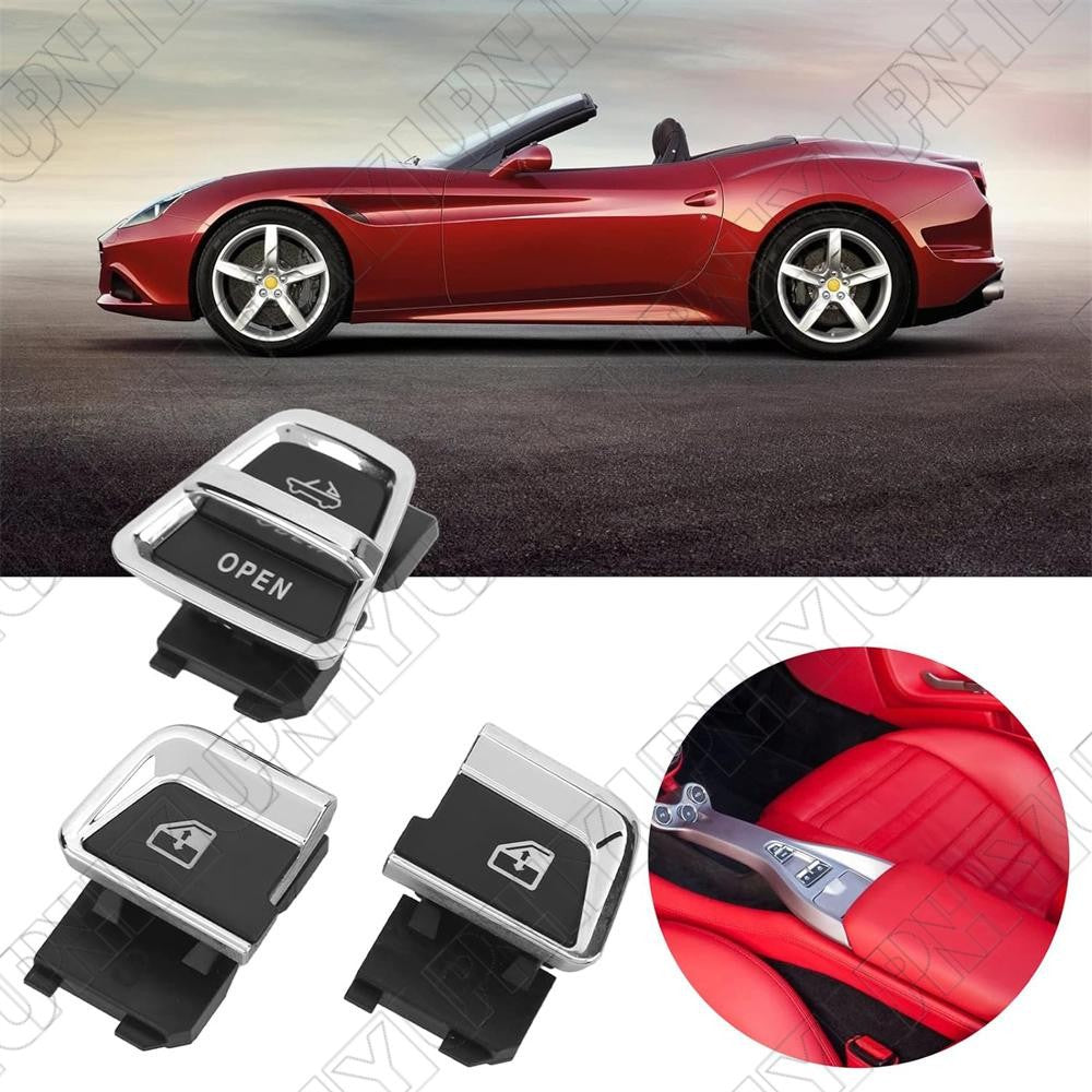 New Left Right Roof Control Power Window Button+Bracket for Ferrari California