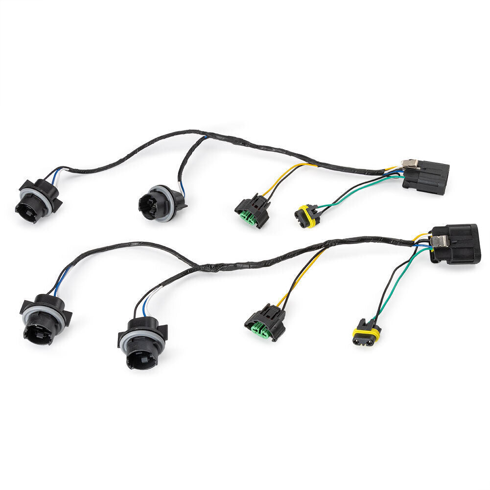 2Pcs Headlight Wiring Harness For 2007-2013 for Chevrolet Silverado 1500 HD 25962806