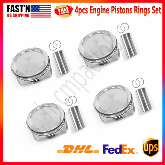 G4NA 23410-2E500 Engine Pistons Rings 4Pcs For 2012¨C2020 for Hyundai for Kia G4NA 2.0L