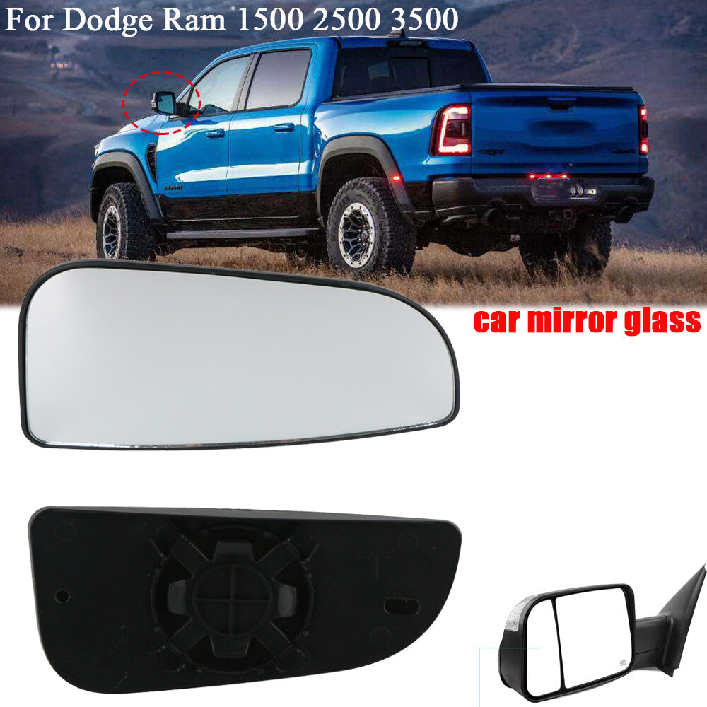 Left rearview mirror spotlight glass suitable for 2010-2020 for Dodge for Ram 1500 2500 3500