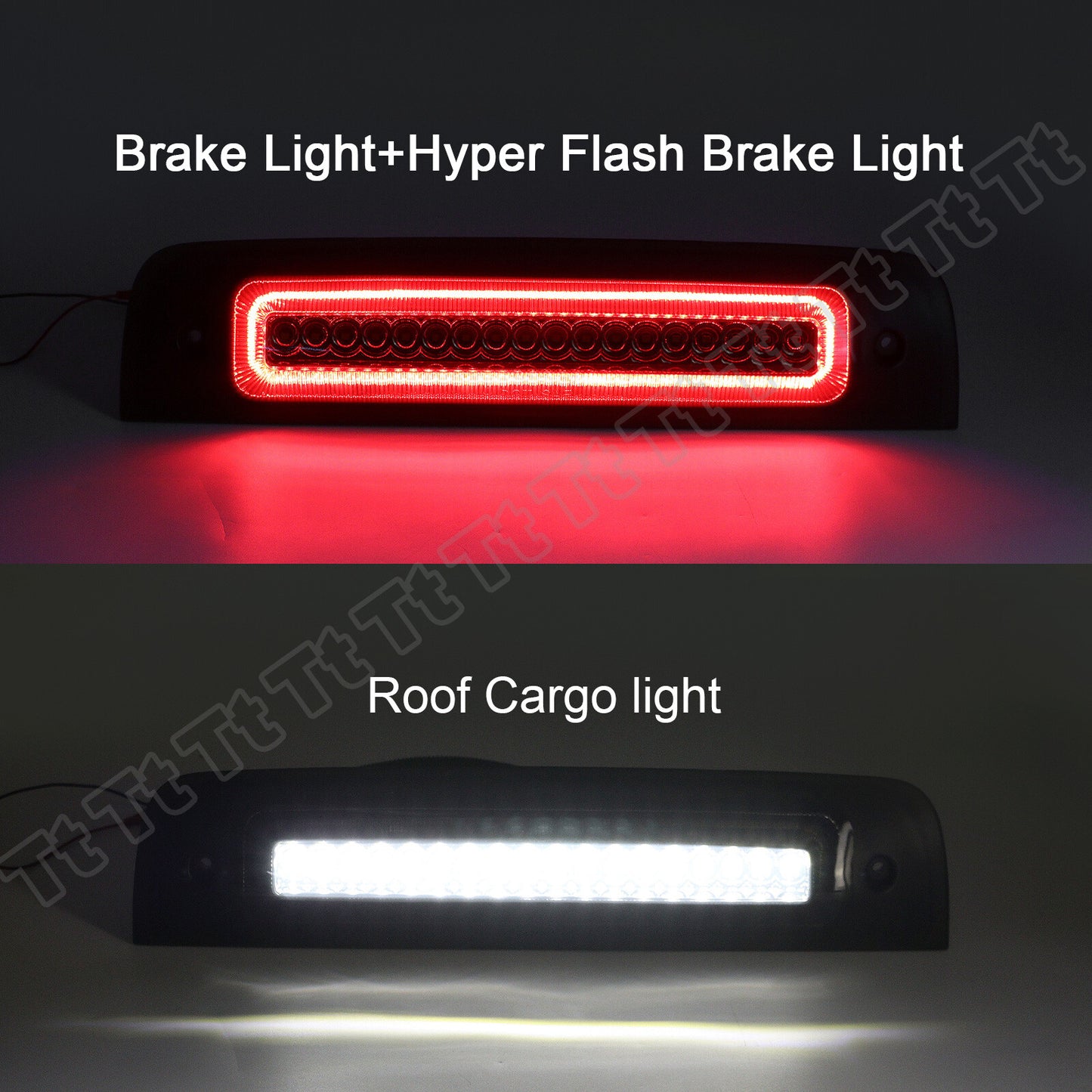 LED third brake light and tail cargo light applicable to 2009-2022 for Dodge for Ram 1500 2500 3500