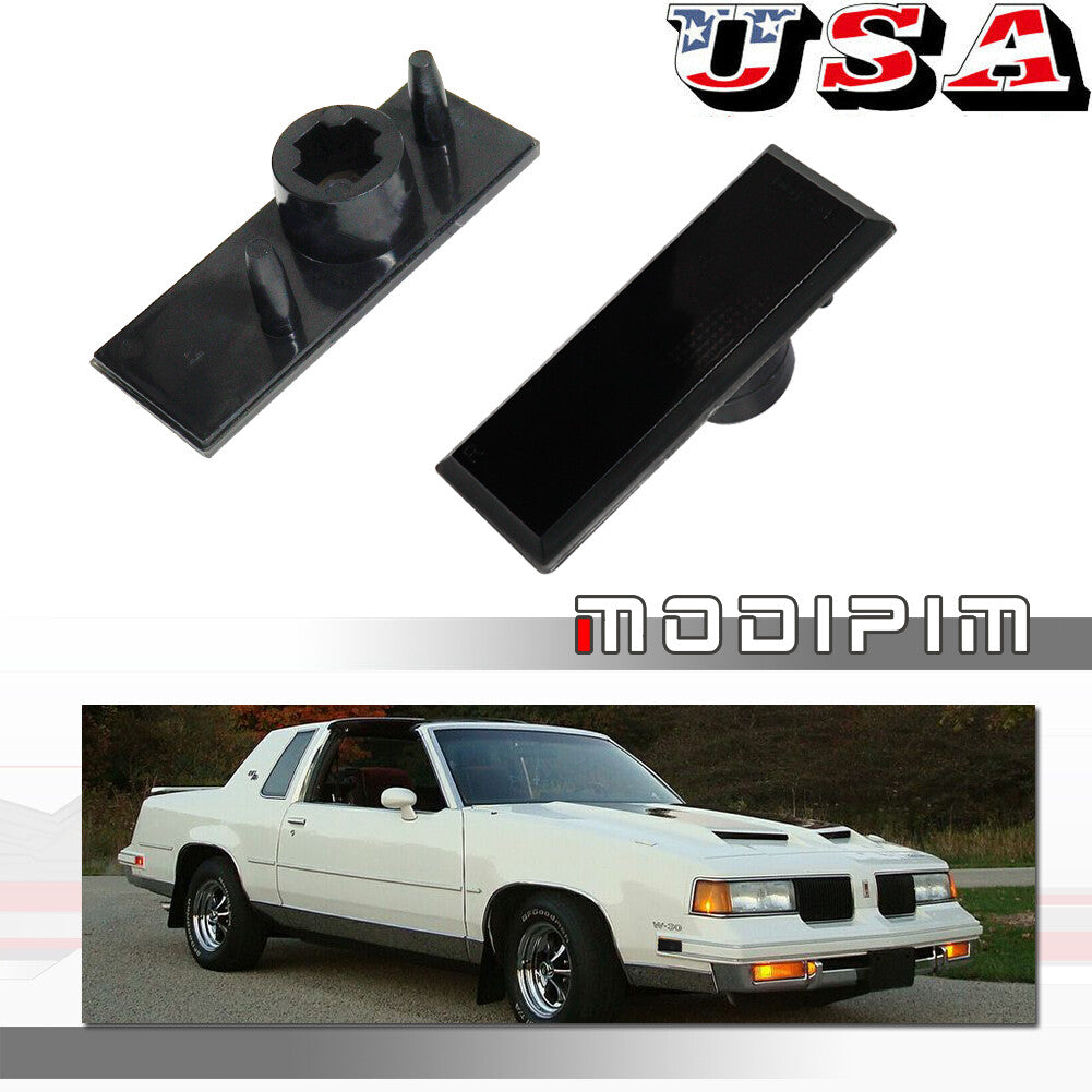 Smoke front/rear side marker light housing for 1981-88 for Oldsmobile Cutlass 442