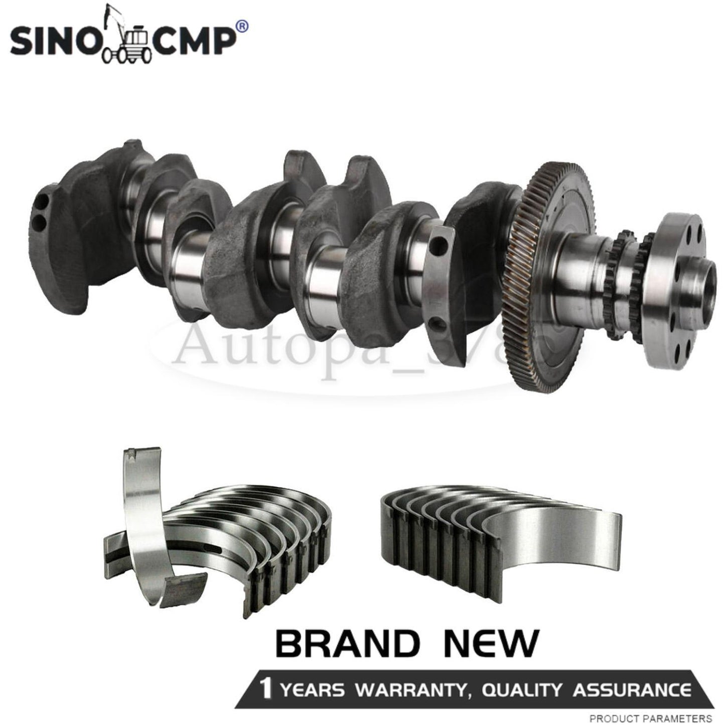 Engine Crankshaft Bearing Set for BMW N47 D20 SERIES 3-7 X3-6 2.0 11217803479