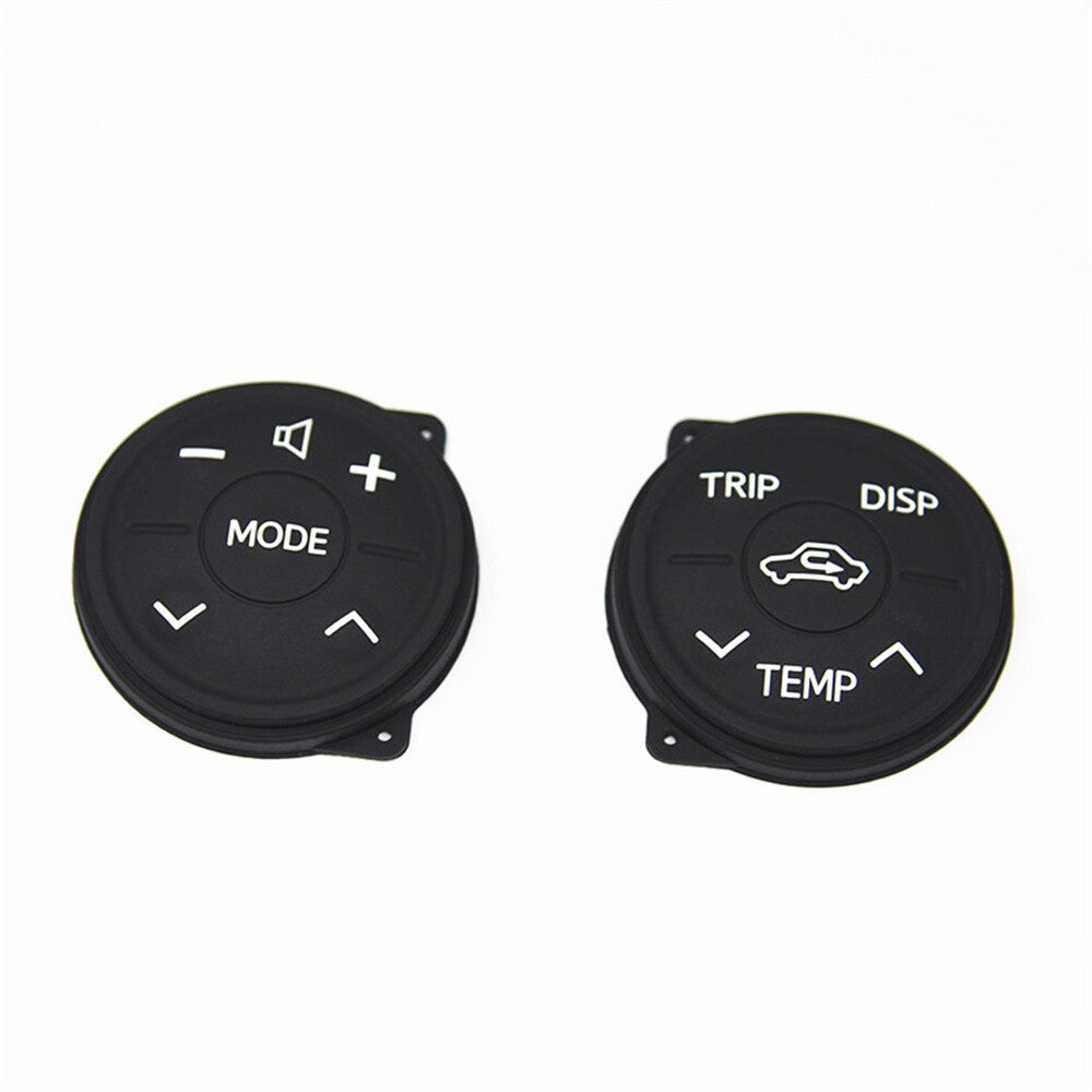 Steering Wheel Control Rubber Button Cushion for Toyota Prius XW30 MK3 2009-2018