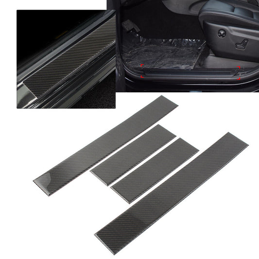 4 Pcs Door Sill Step Threshold Shield Protector Trim fit for Jeep Grand Cherokee