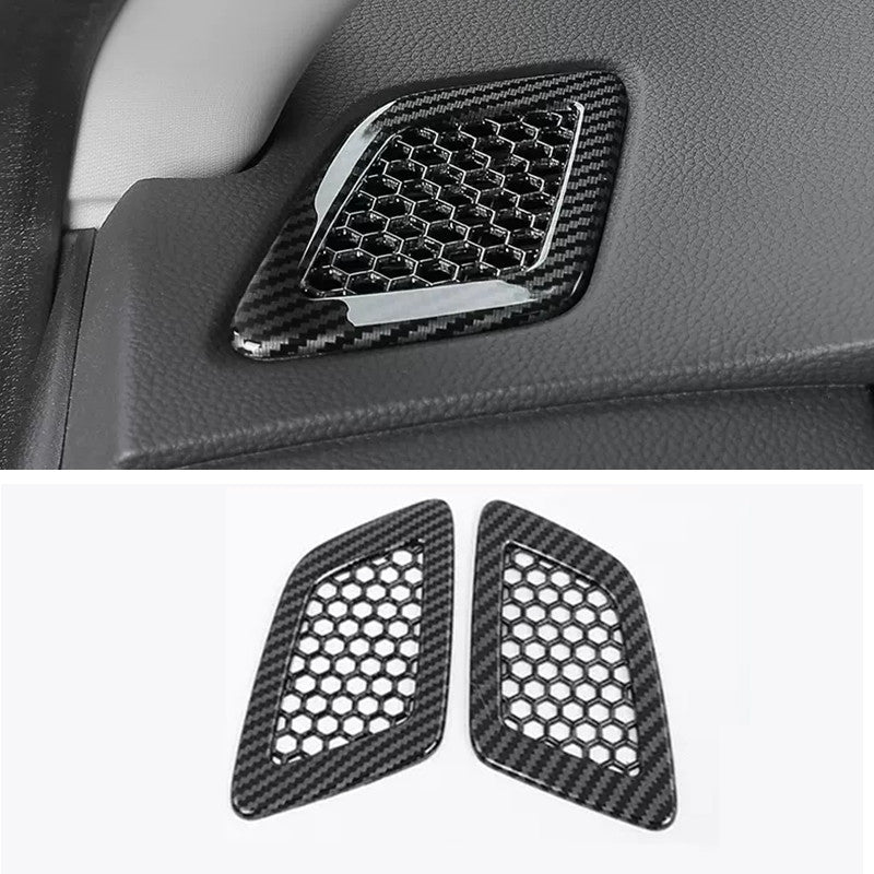 Carbon fiber exterior trim for Honda CRV/CR-V 2023/2024 car dashboard vent cover