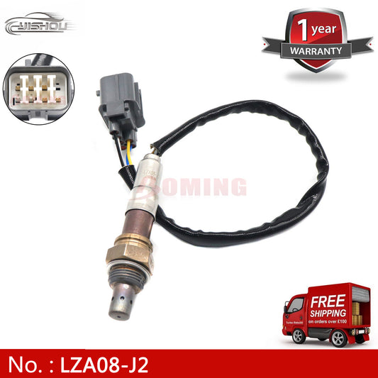The LZA08-J2 oxygen sensor is suitable for Suzuki K6A, MF22S, MF21S, HG21S, NH11S, HE21S, MH22S, and MH21S models.