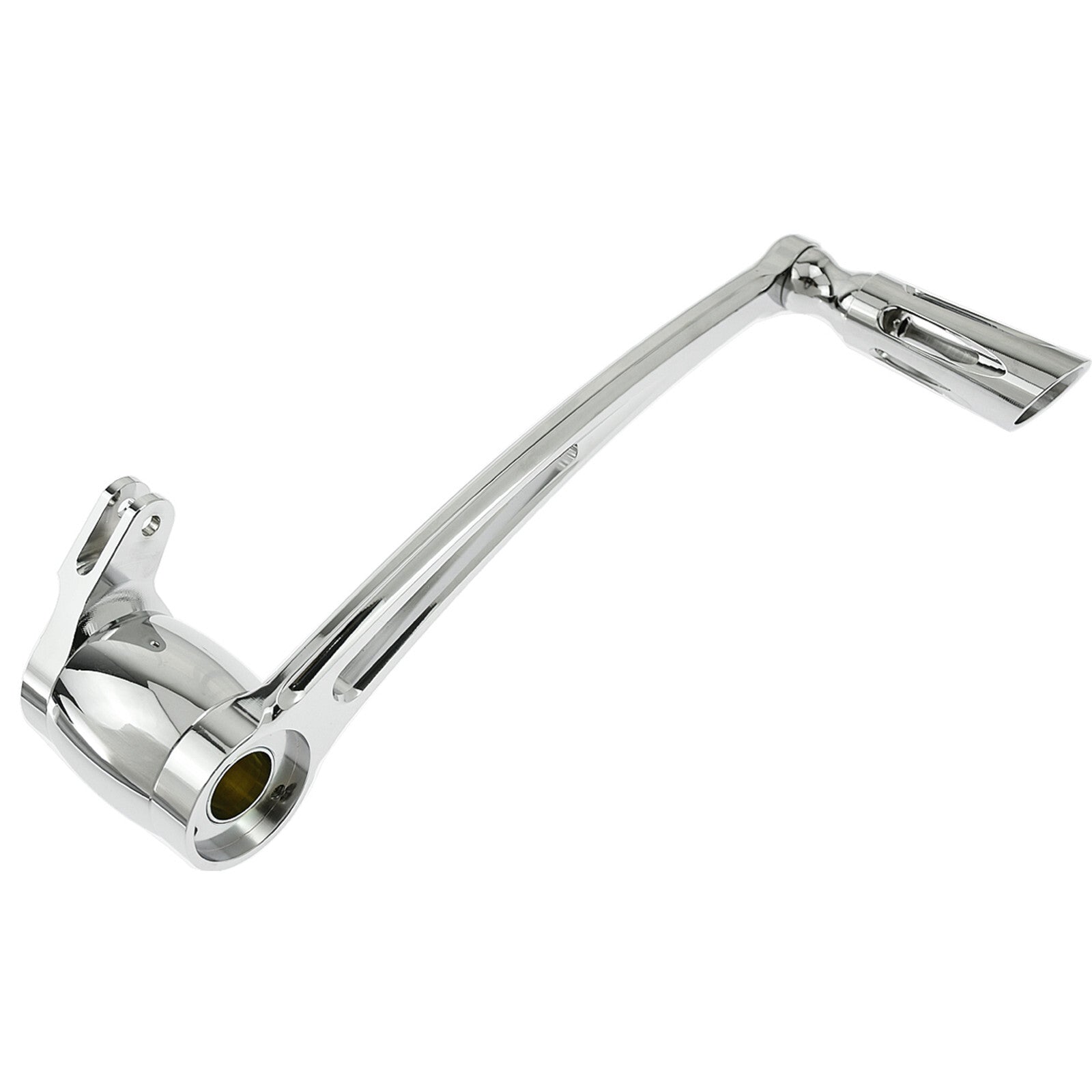 Brake Arm with Pedal Chrome Fit for Harley Touring Road King Glide Trike 1997-07